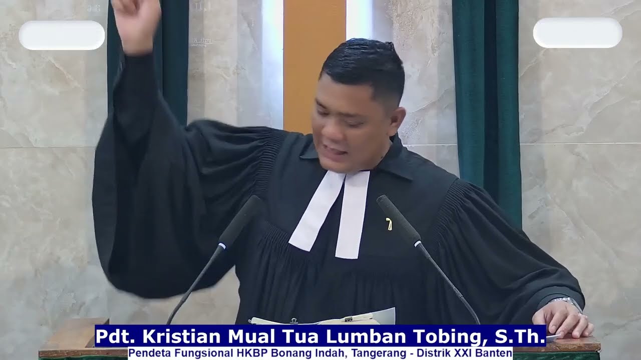 KHOTBAH MINGGU, 15 FEBRUARI 2026 | Pdt. Kristian M. T. Lumbantobing | HKBP Bonang Indah | 17.00 WIB