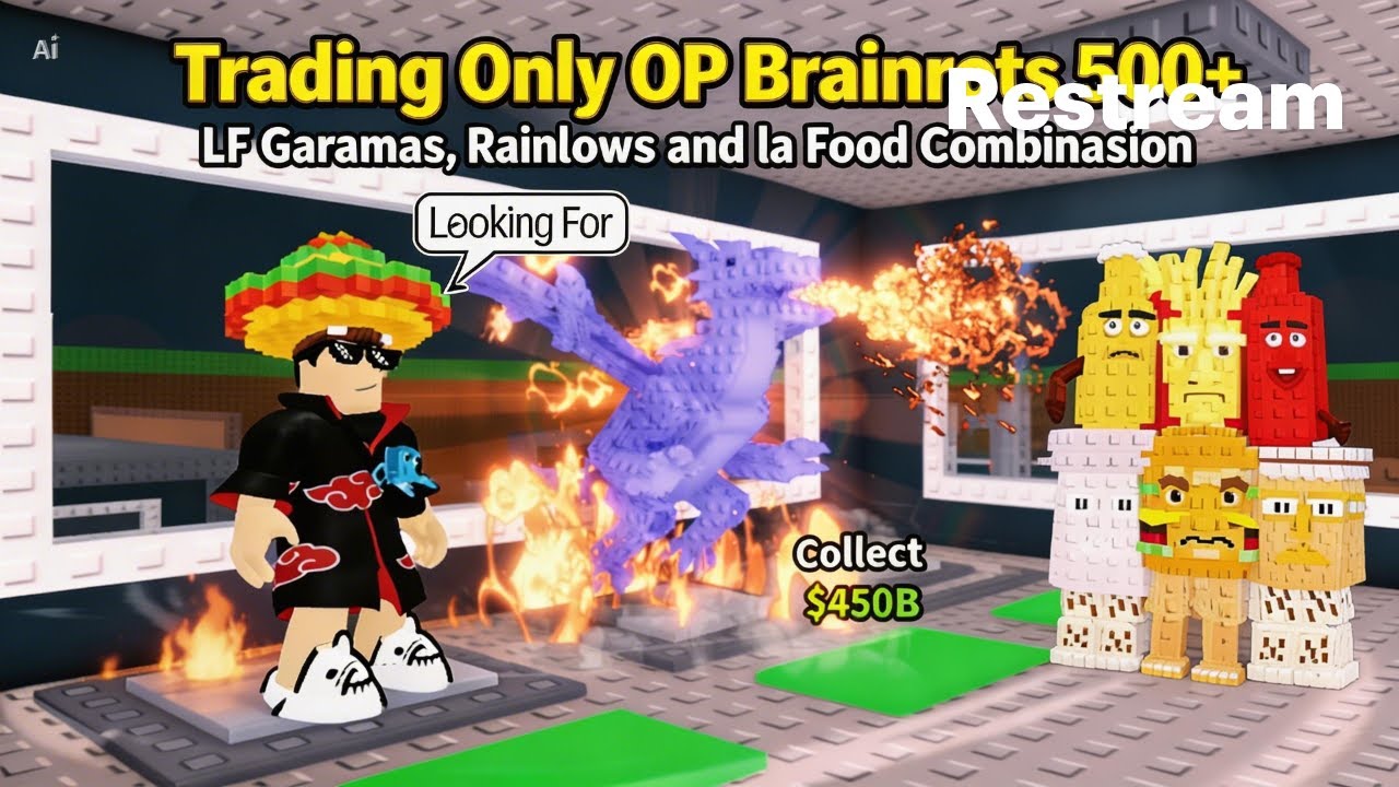 Day 195 - Accepting ALL OP Trades - Steal My Brainrots