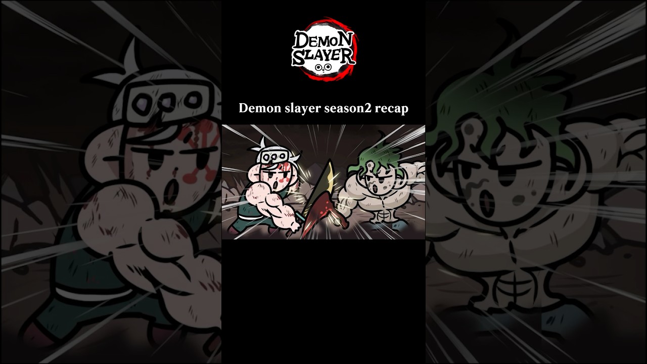 Demon slayer season 2 recap animation! #animation #dummyworld
