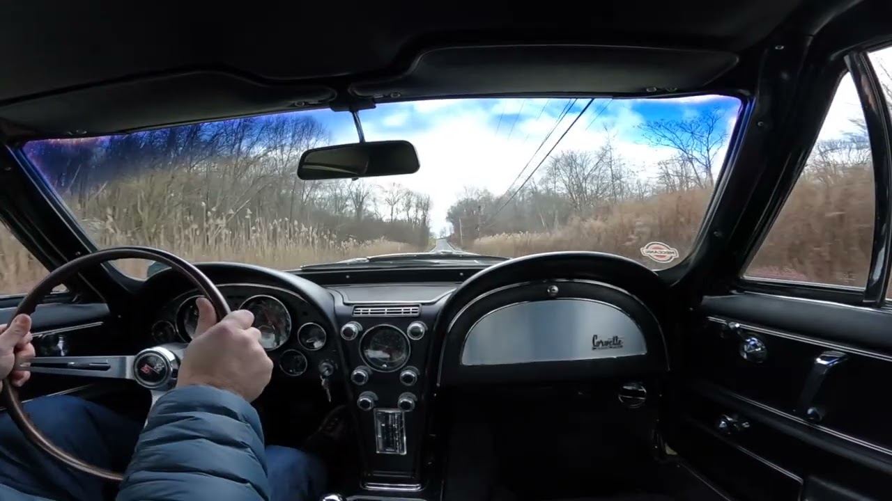 1967 Corvette 427/390hp test drive!