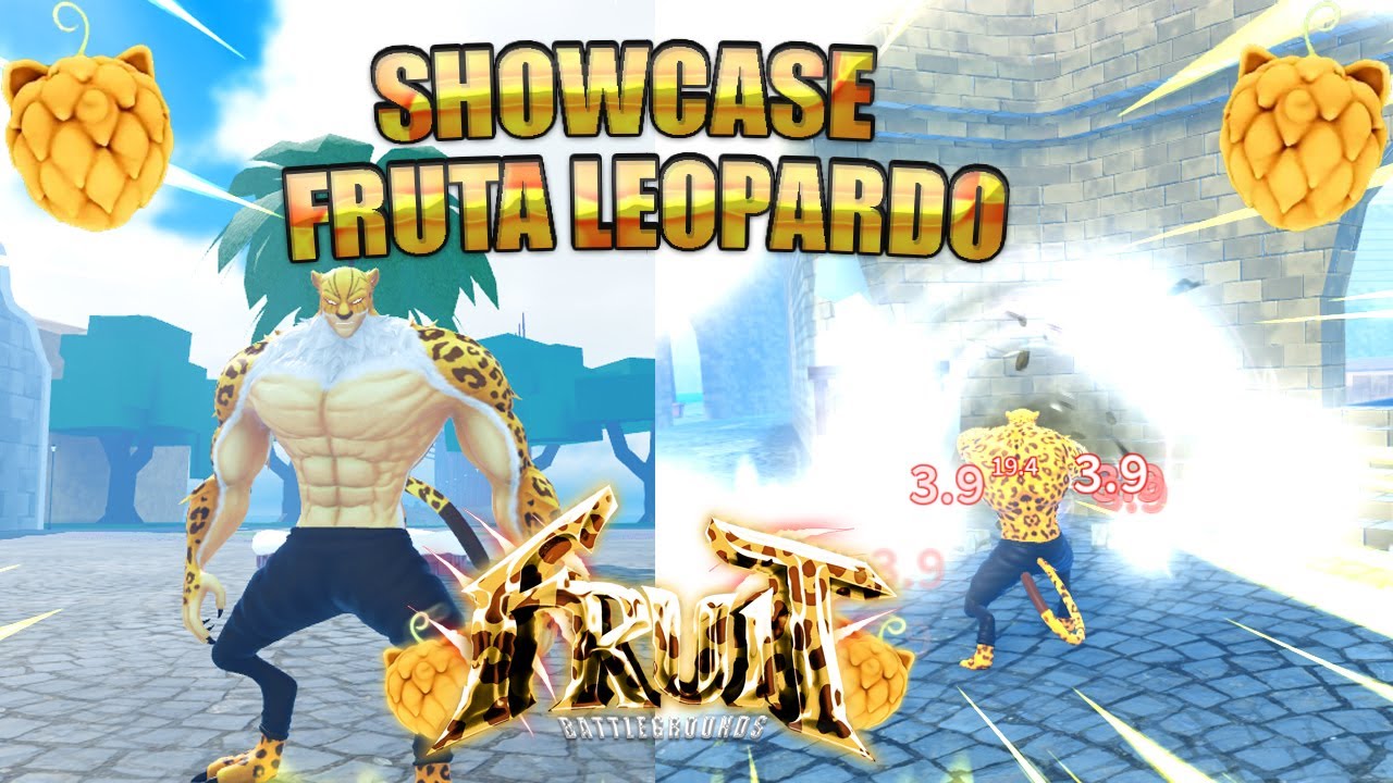 LA FRUTA DE LOS MICHIS EN FRUIT BATTLEGROUNDS | SHOWCASE LEOPARD