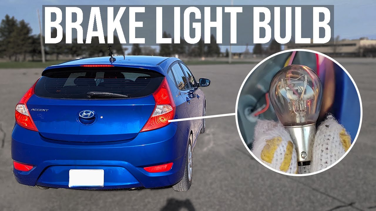 Replace Brake Light Bulb - Hyundai Accent Hatchback (2012-2017)