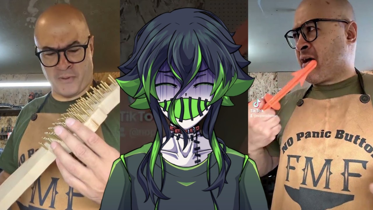 THIS BLACKSMITH IS ABSOLUTELY HILARIOUS! (NOPANICBUTTON REACTION)