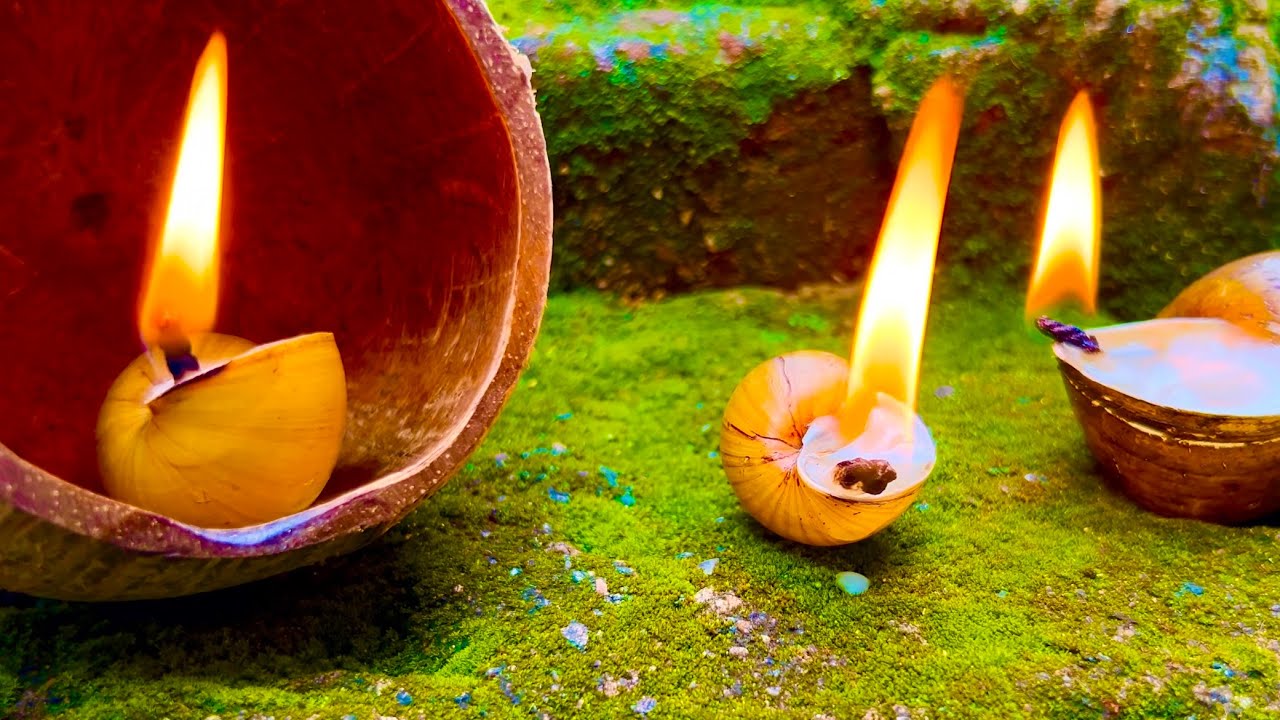 Survival Skills: Lifehacks Amazing Torchlight wax Lamp fire starter 