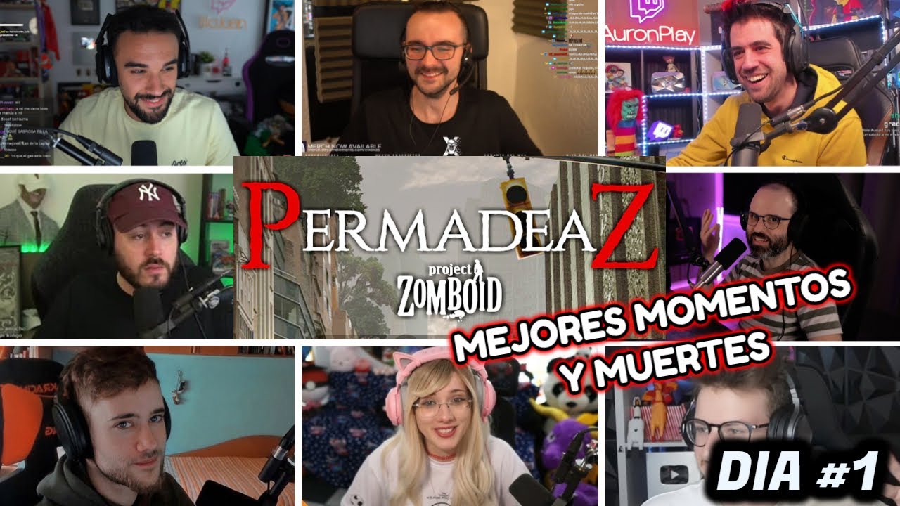 💀😂MEJORES MOMENTOS PERMADEAZ 3  #1 😂🧟‍♂️ | ILLOJUAN, MENOS TRECE, AURON, XOKAS, BAITYBAIT Y MAS!