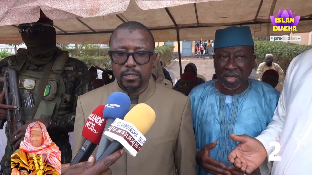 ISLAM DIAKHA Cérémonie Funéraire de Hadja Mama Sagna – Paix à son âme le 23/02/2026, Boké