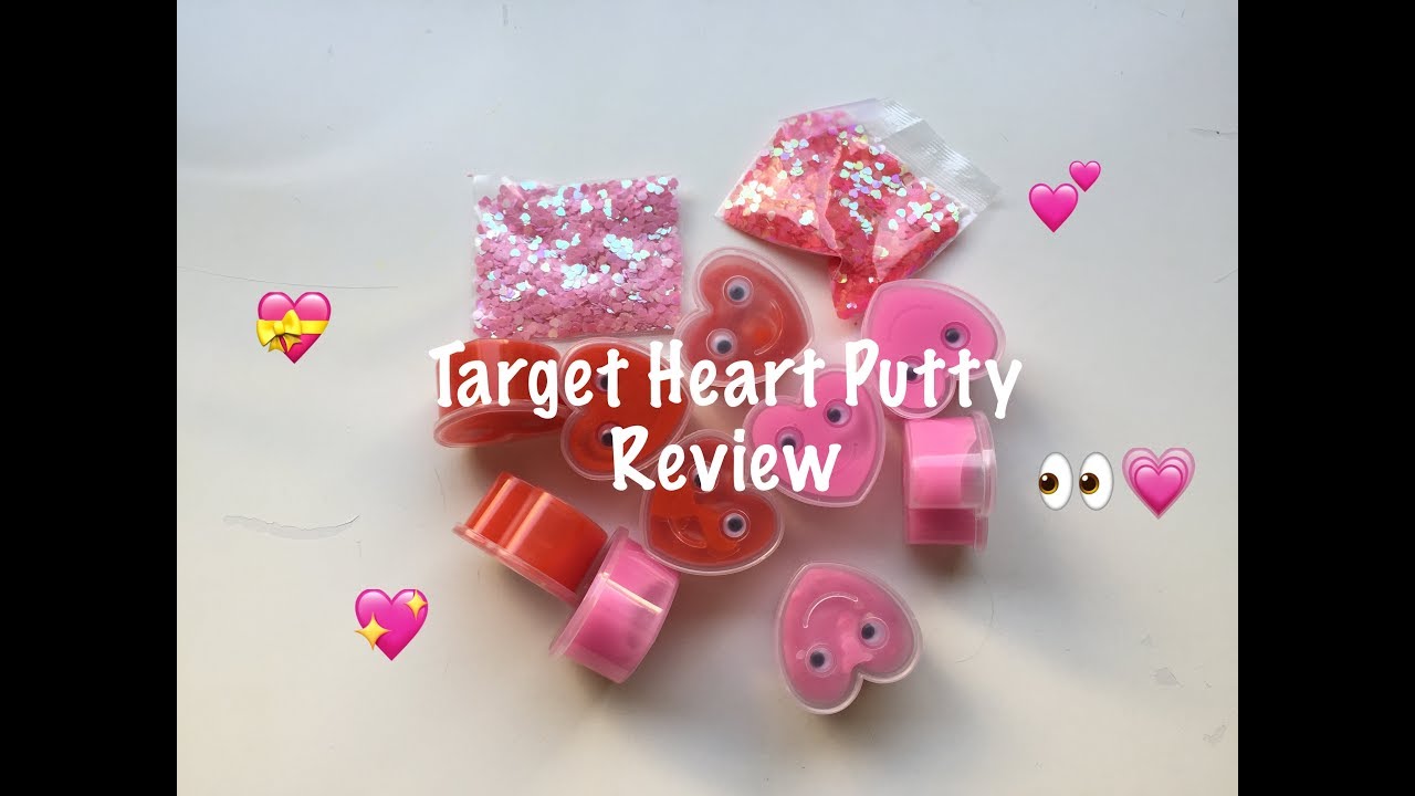 Target Heart Putty Review 💗(PUTTY MIXING)