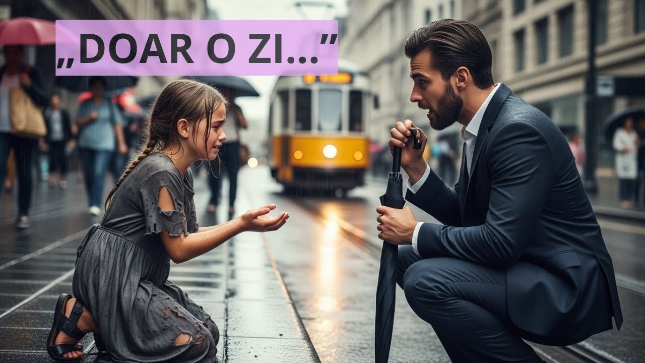 „Pot fi fiica ta doar pentru o zi ” – a întrebat fetița străzii, iar răspunsul a schimbat totul