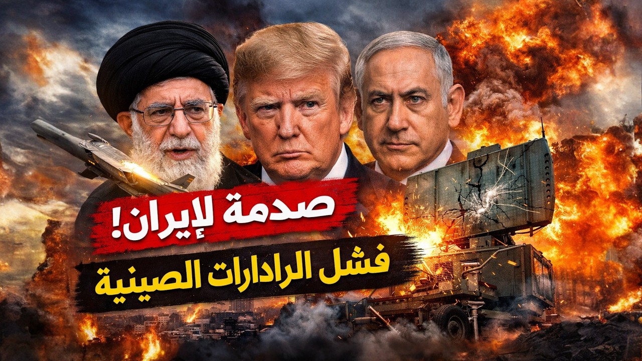 سماء إيران بلا حماية: لماذا فشلت الرادارات الصينية في حماية ايران