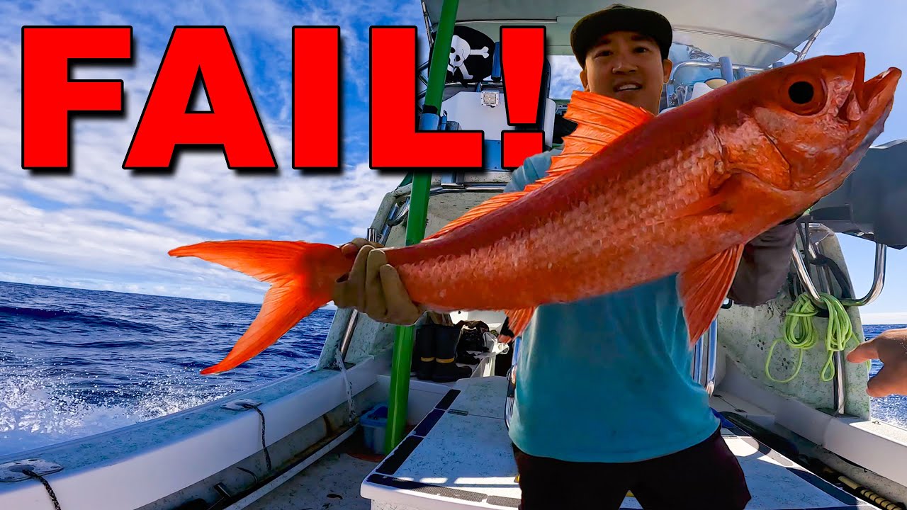 36-Hour Fishing Challenge: 1,000 Feet Deep in Hawaii