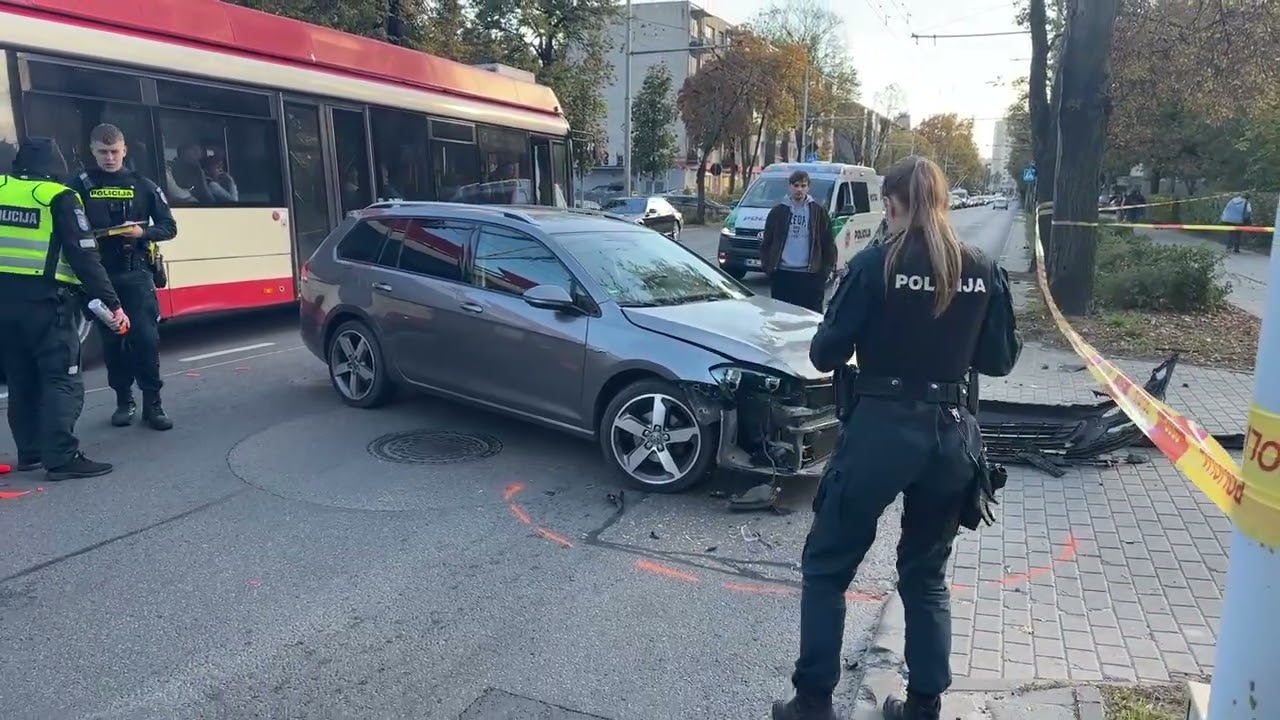 Motociklo avarija Antakalnyje