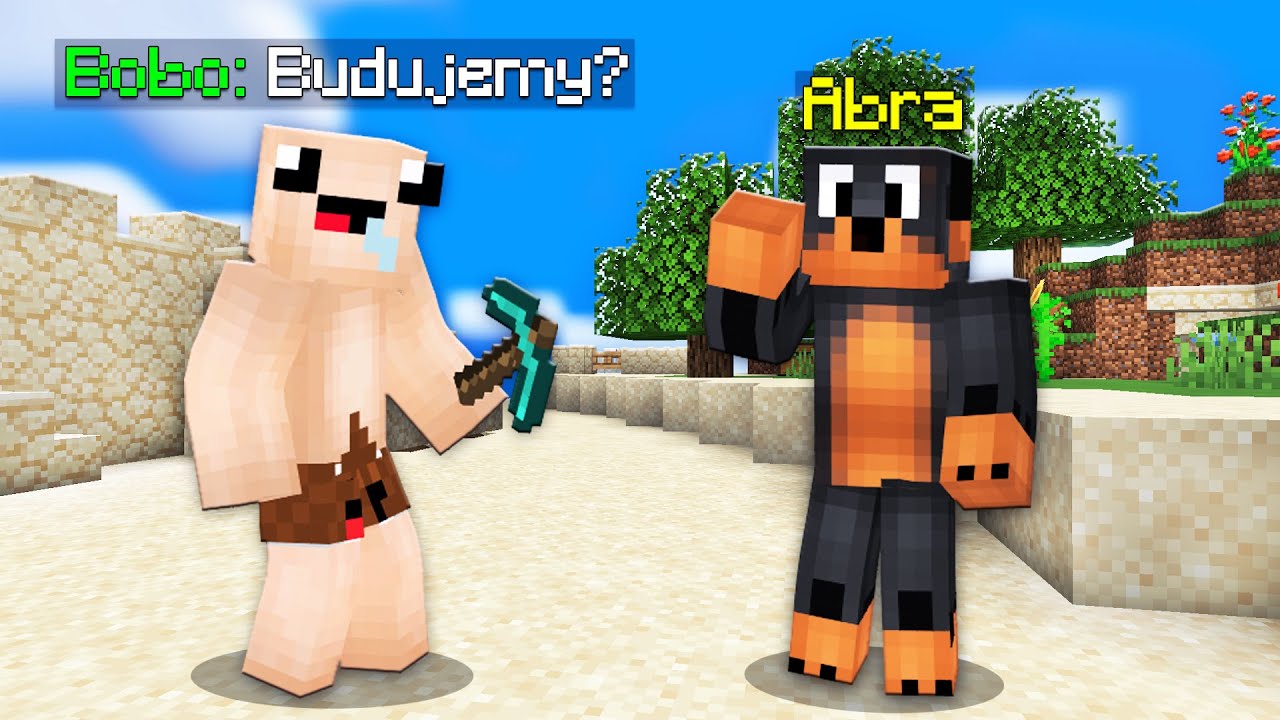 ABROWICE ROSNĄ w SIŁĘ w Minecraft! 💪 / Bobo