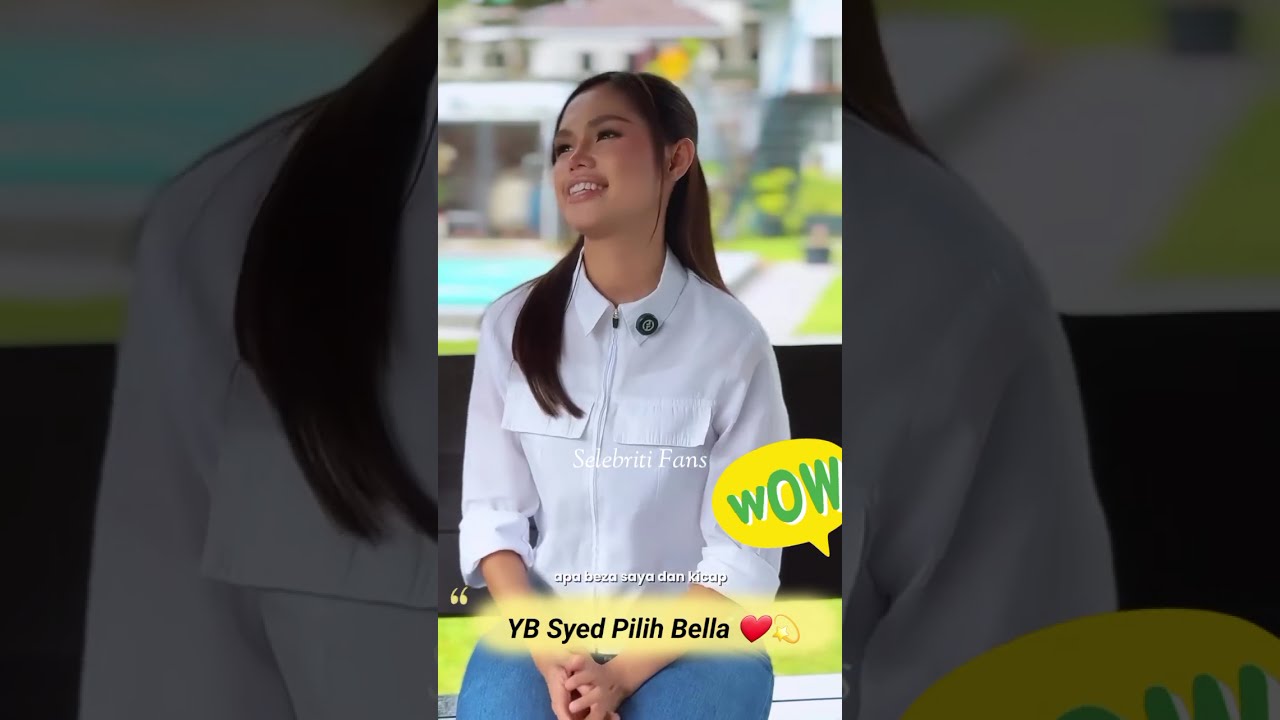 YB Syed Panggil Bella 'B' , Bella Tertawa Gembira 