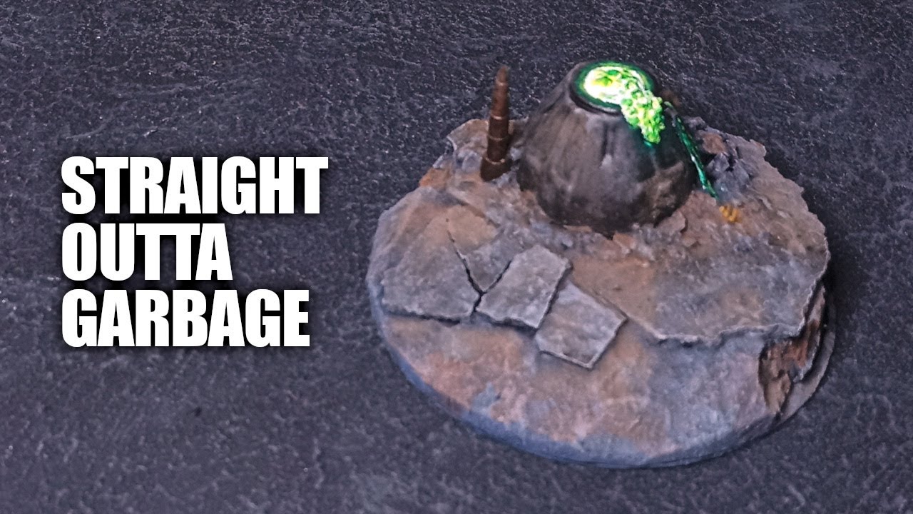Sci-Fi Terrain: Inspired by Trash