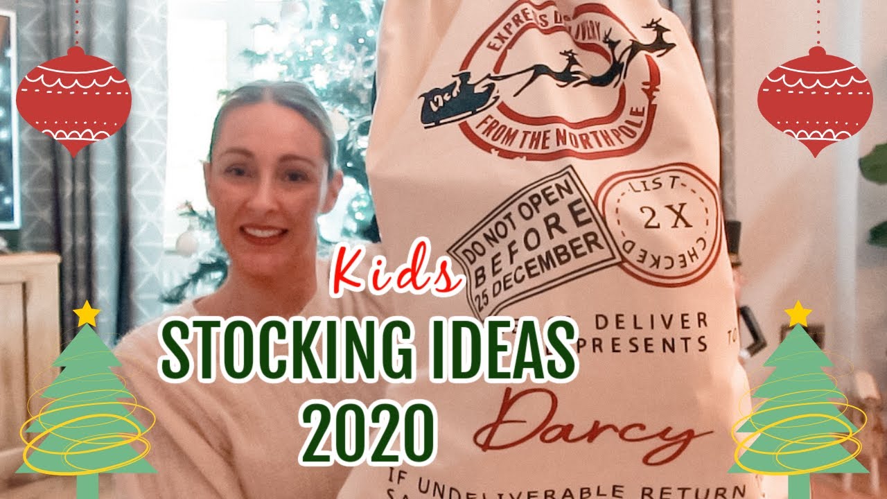 WHATS IN MY KIDS STOCKING | KIDS STOCKING FILLER IDEAS 2020 | Emma Nightingale