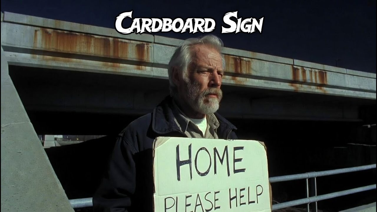 Cardboard Sign