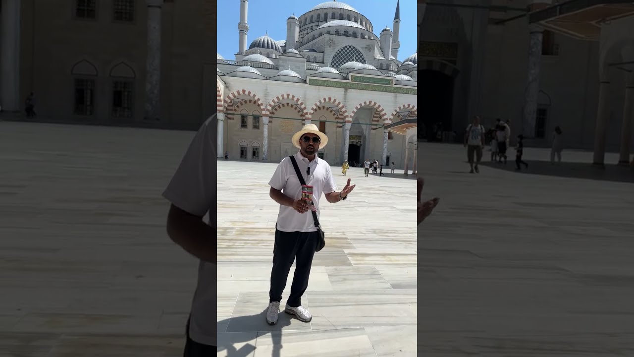 MASS Global Marketing-MGM is live from Trumey's largest mosque Camlica Mosque 🕌