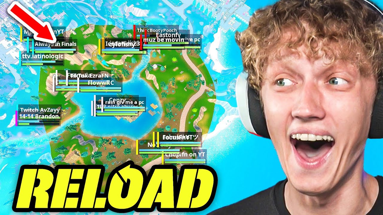 I Hosted The FIRST Fortnite RELOAD Tournament (OG Map)
