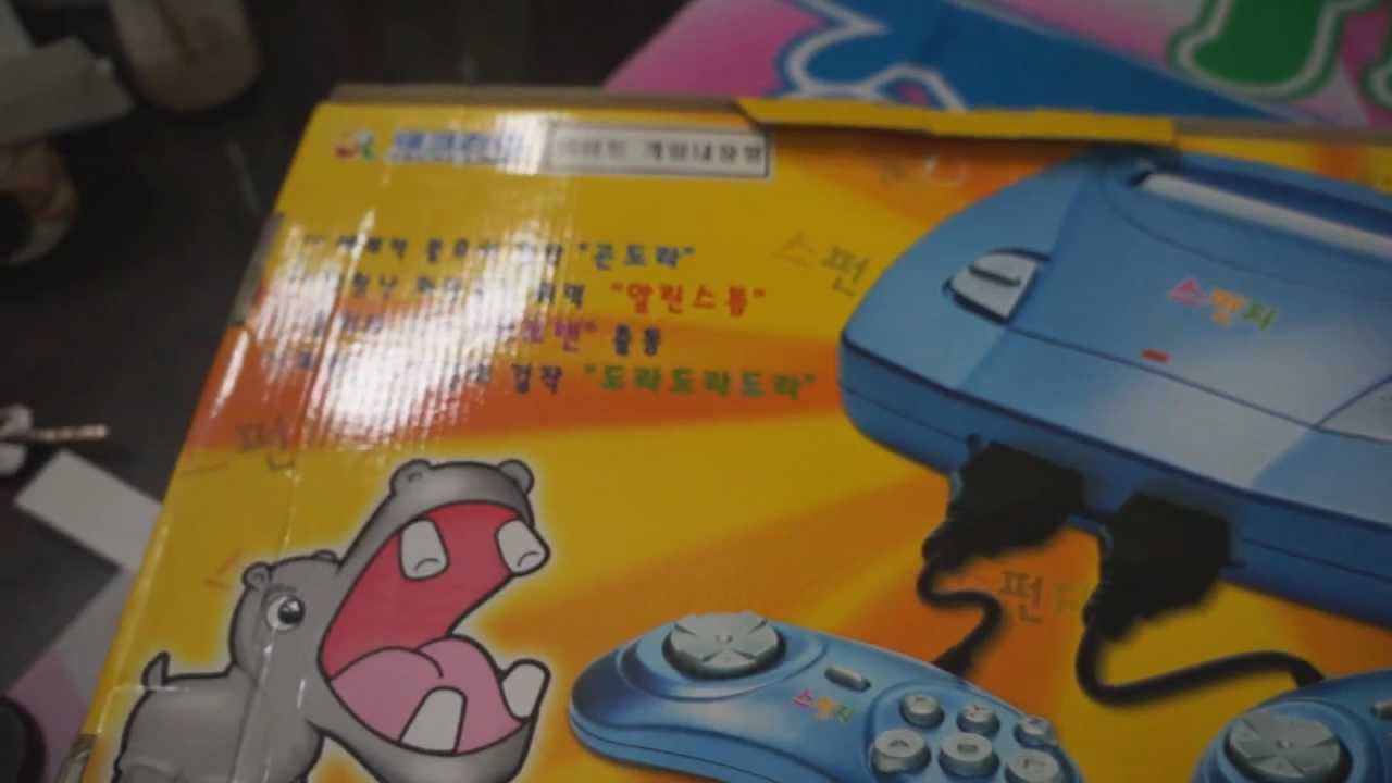 Korean Mega Drive Clone: The Sponge.
