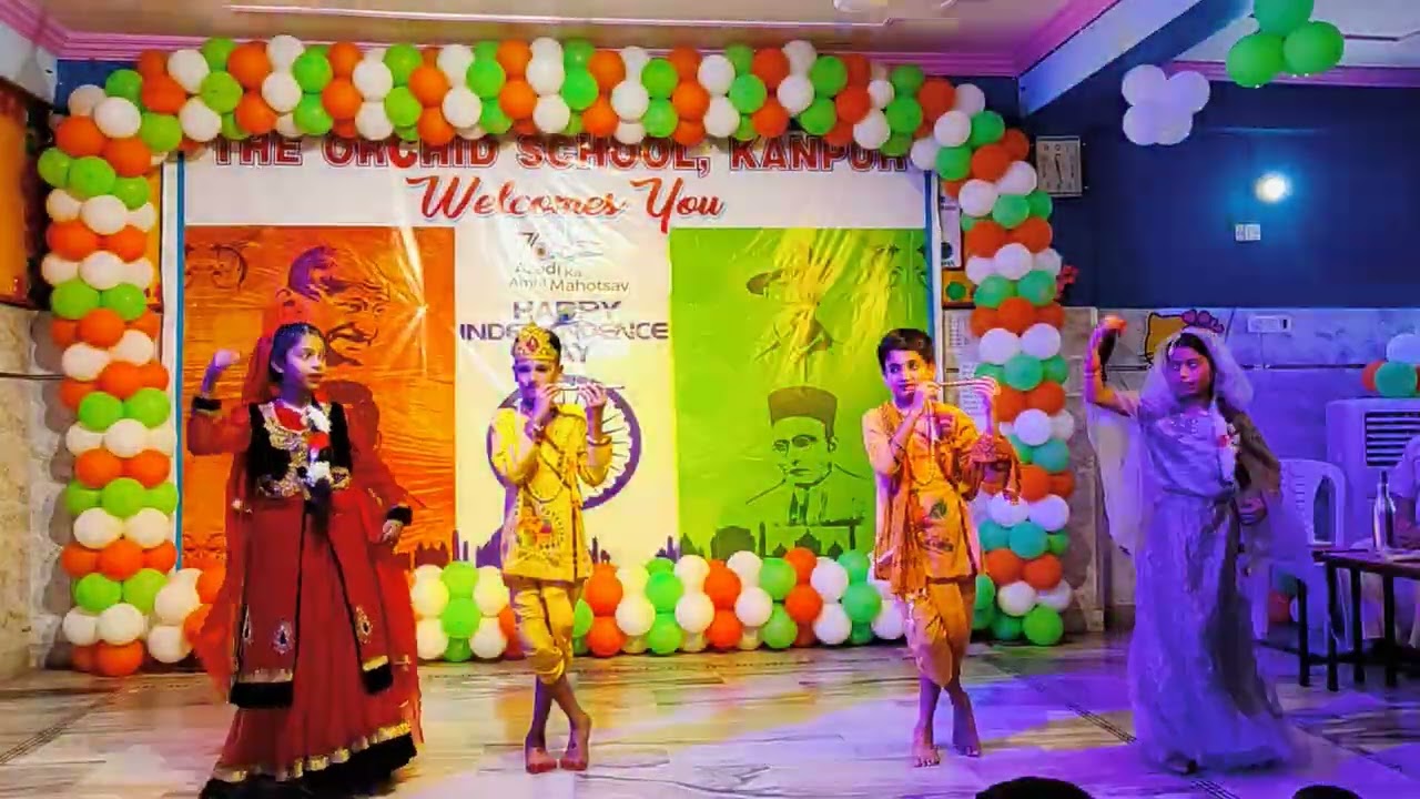 2 || Azadi Ka Amrit Mahotsav by The Orchid School || Independence Day Celebration 2022