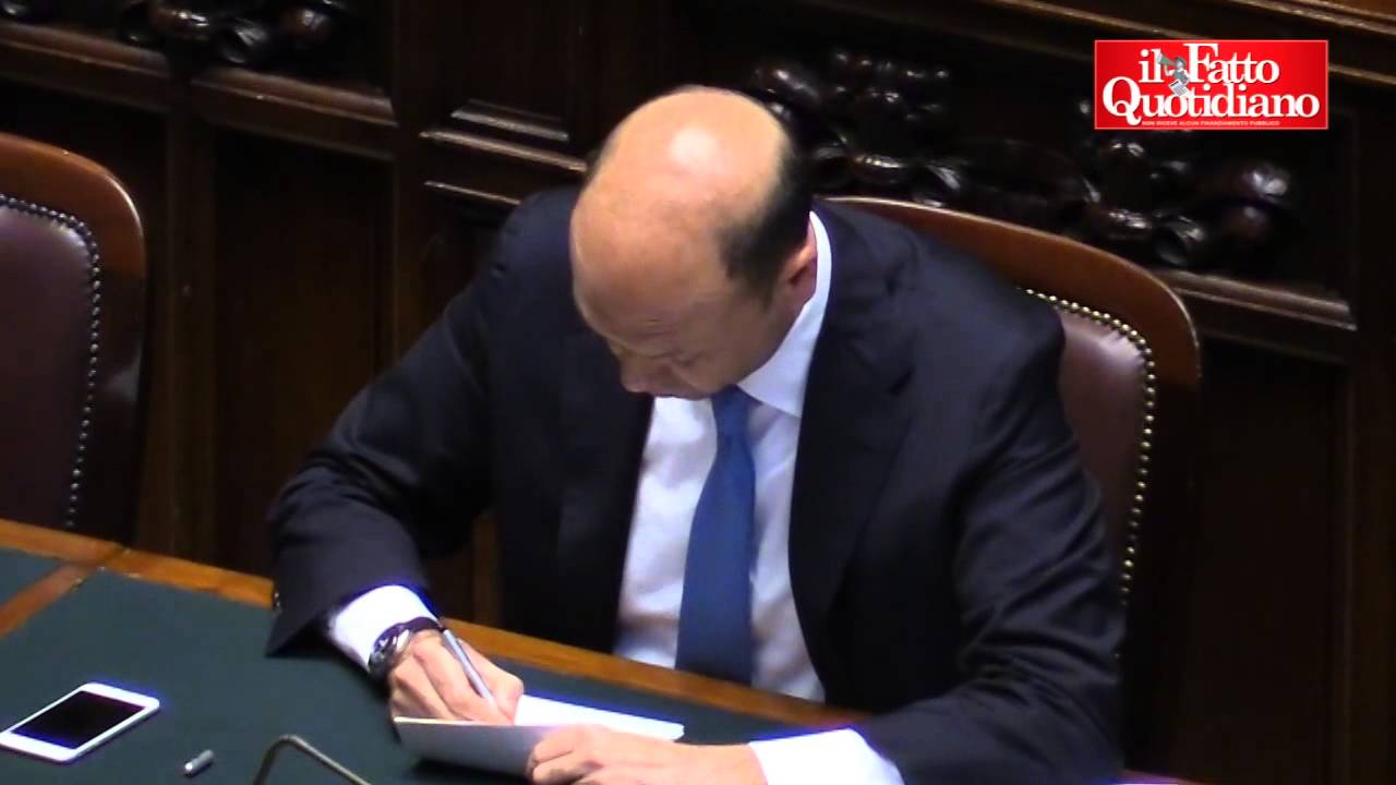 M5S elenca ad Alfano 