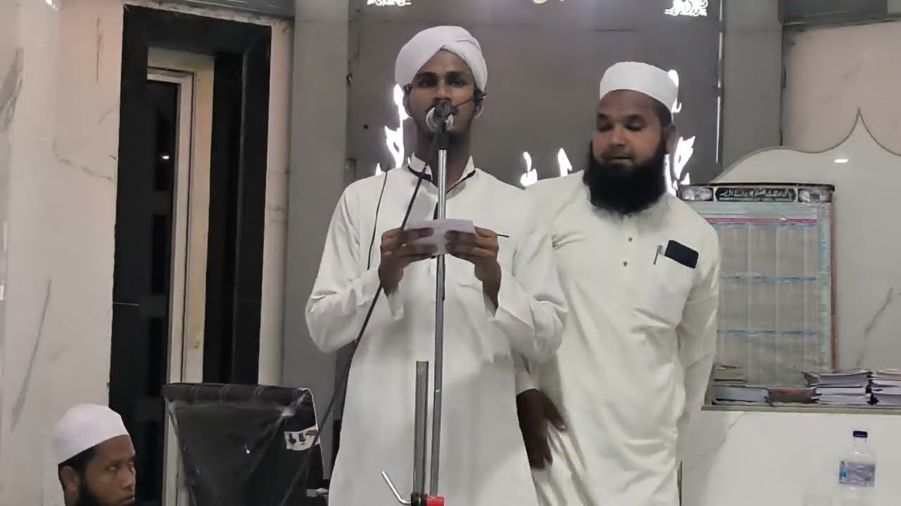 🔴Live Jalsa Hazrat Maulana Inamul Haq Sahab Quasmi/Jamia Ishatul Uloom Haldarpur odisha/Nazm