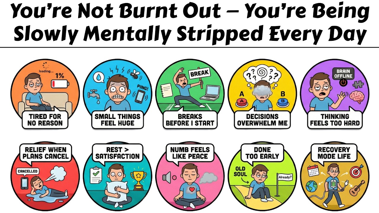 You're Not Burnt Out — You're Being Slowly Mentally Stripped Every Day