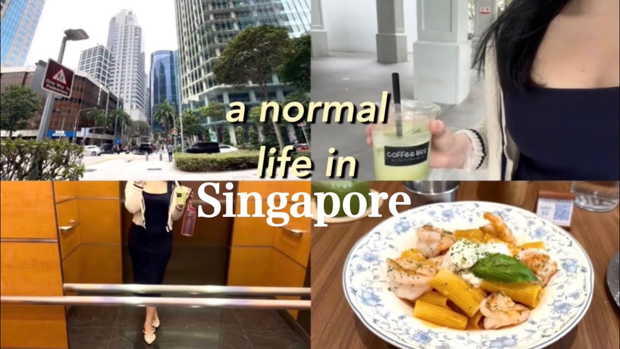 Normal life of an office worker in Singapore 2026