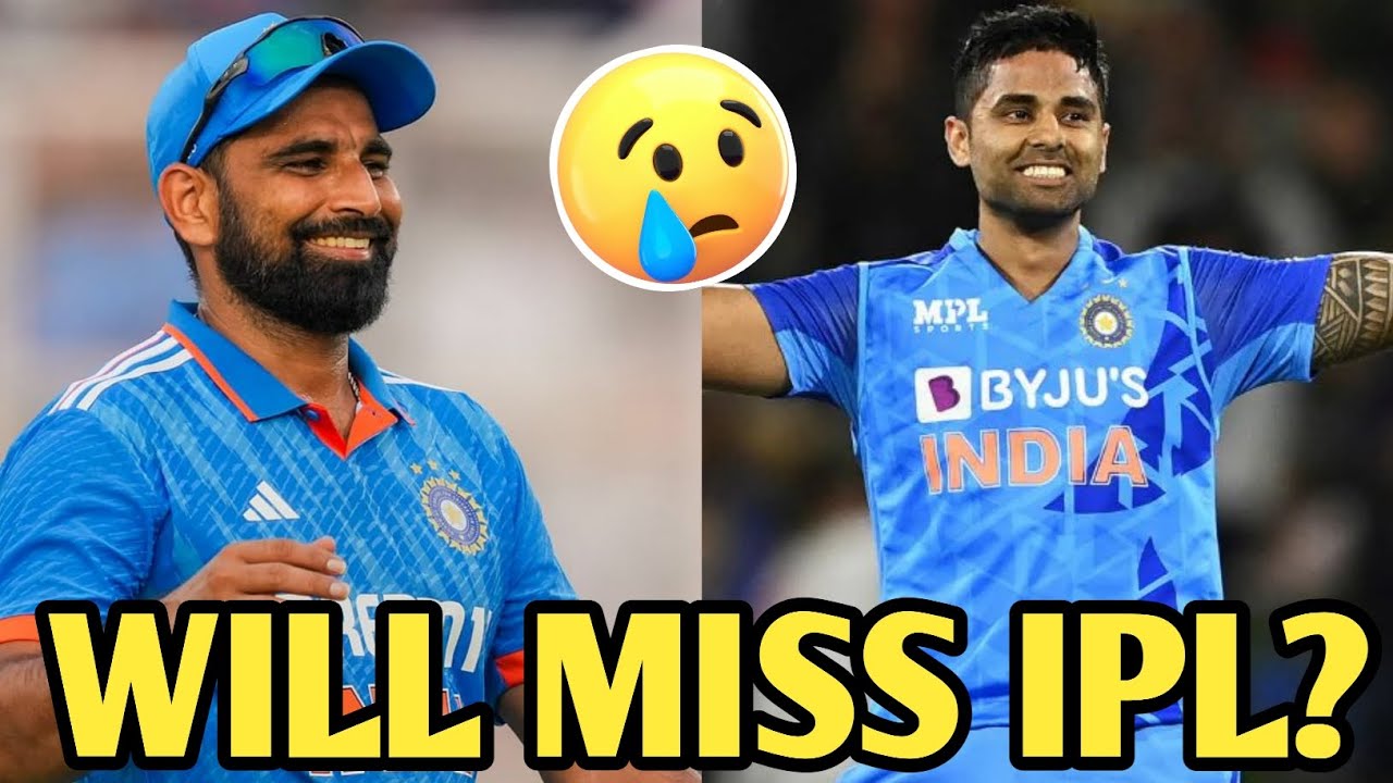Shami to MISS England Test & Suryakumar Yadav to MISS IPL? Injury Updates! India Cricket News.