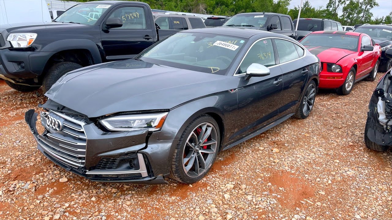 Прогулка по Copart 18.05.21 + $1100 Audi S5 Prestige 2018 года