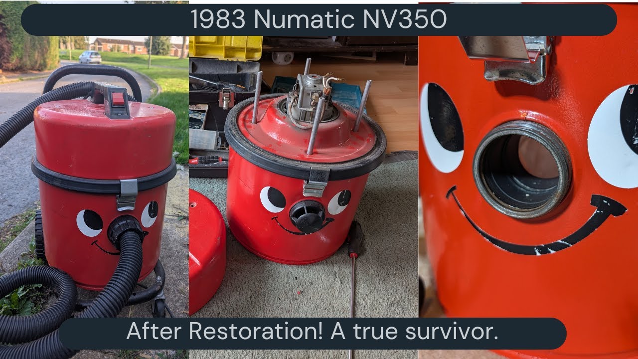 Vintage 1983 Numatic NV250NV350 - After Restoration!