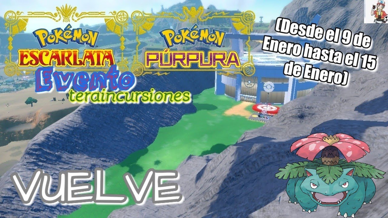 Pokémon Escarlata/Púrpura: Evento Teraincursiones - Venusaur vuelve