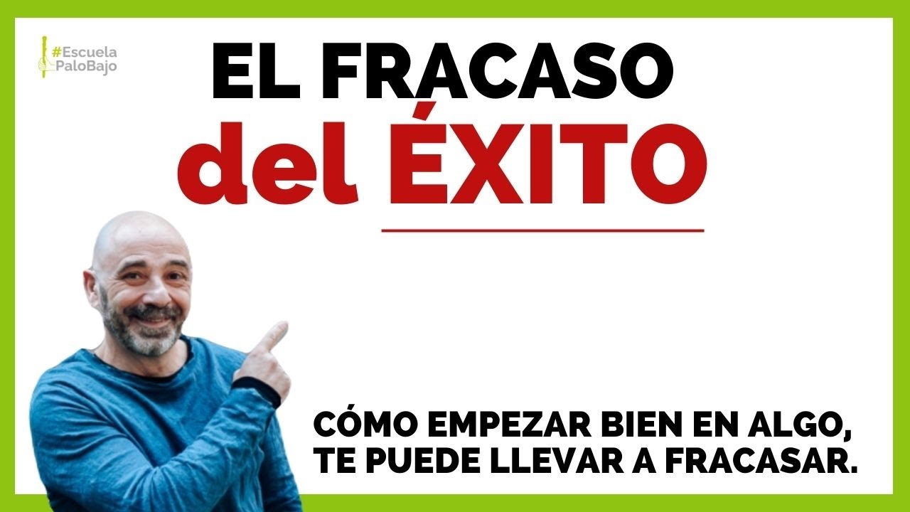 REFLEXION sobre EL ÉXITO y el FRACASO | MIEDO al FRACASO PSICOLOGÍA