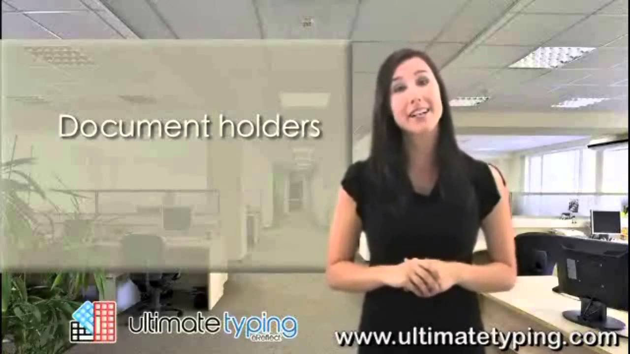 Typing Ergonomics: The Document Holder