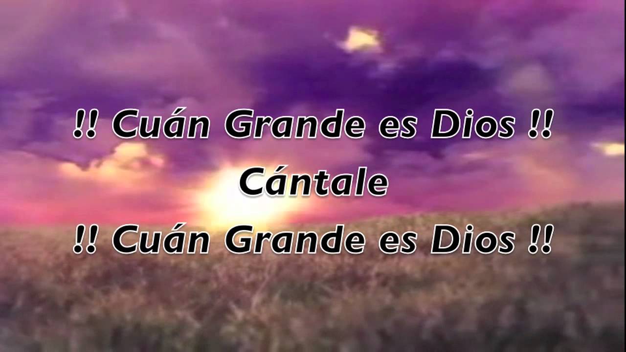 Cuán grande es Dios -Pista- En espíritu y en verdad