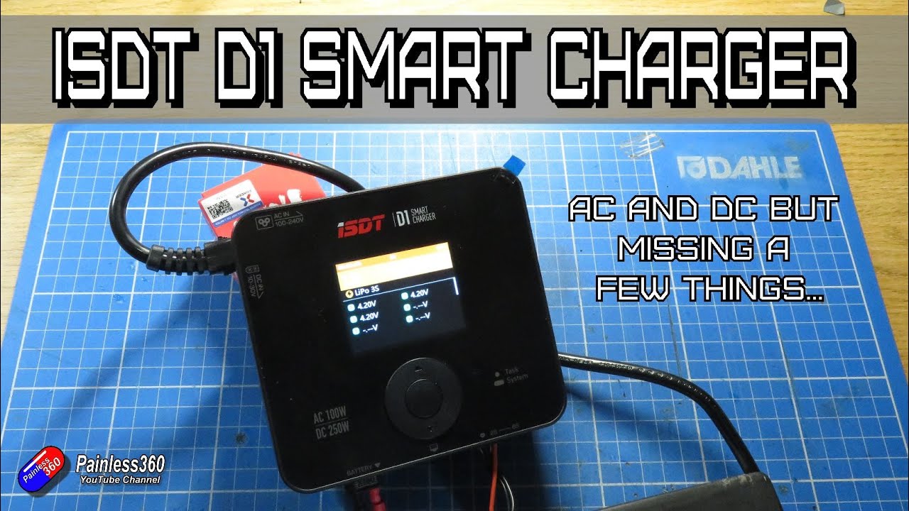 ISDT D1 Smart Charger: AC and DC..