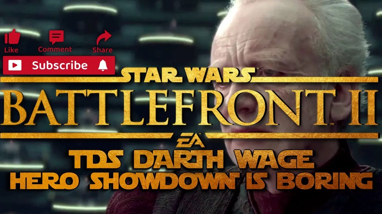 Hero Showdown is boring - Battlefront 2