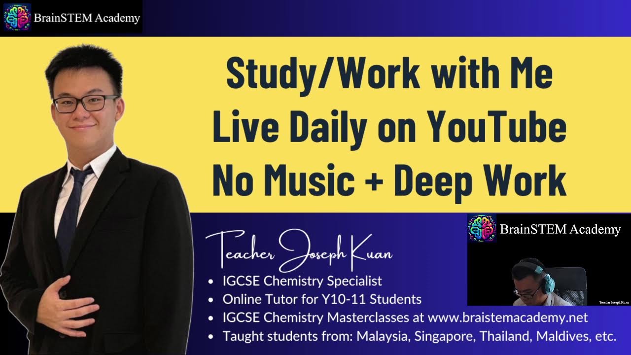 (Day 538) Study/Work with Me | No Music | Deep Work
