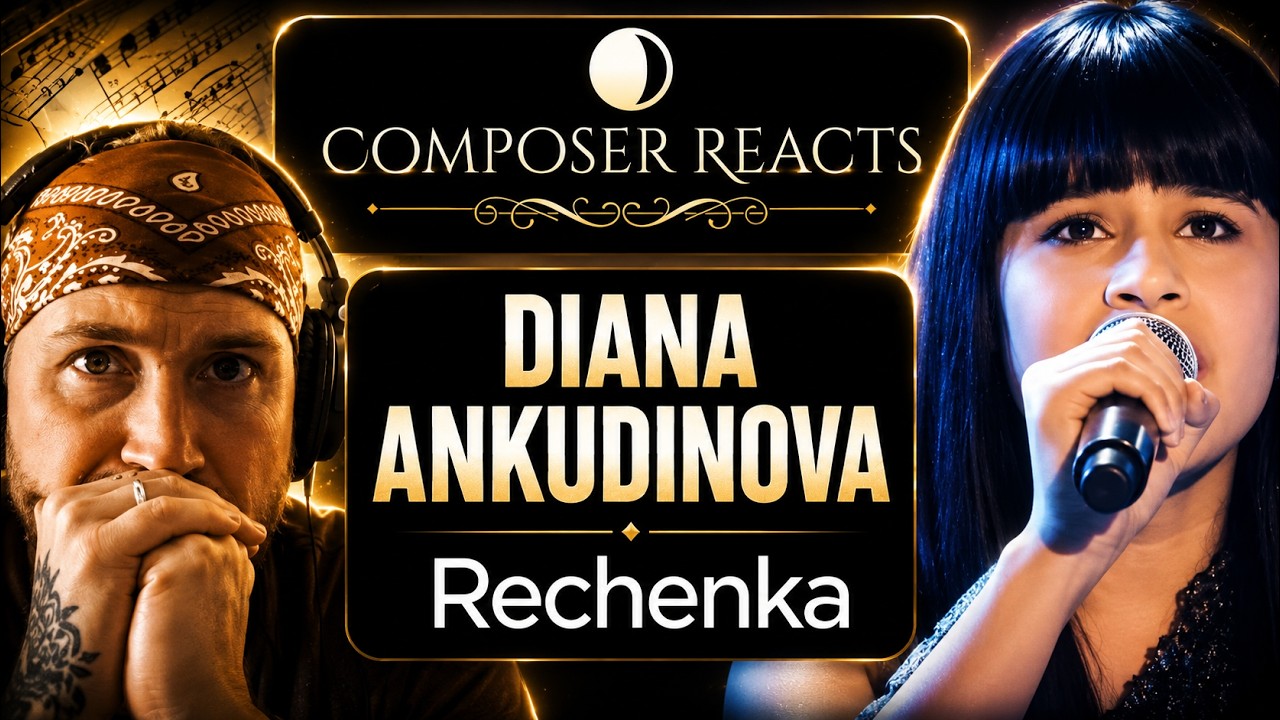 Composer Reacts to DIANA ANKUDINOVA (Диана Анкудинова) Rechenka (Реченька) (Age 14 yo)