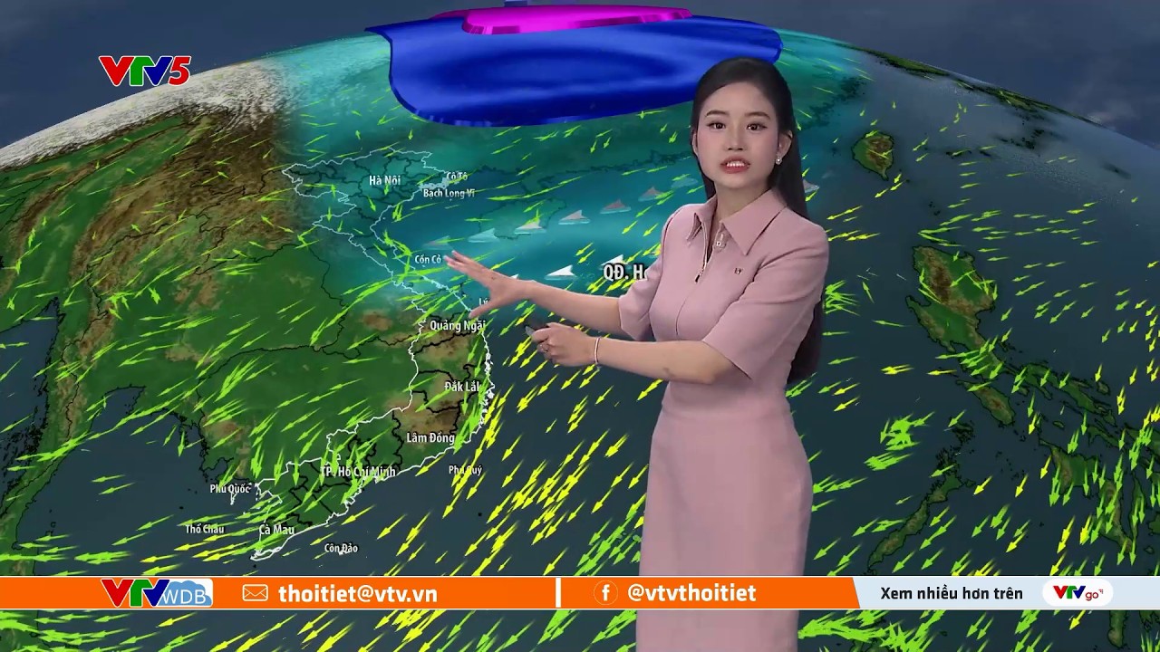 Dự báo thời tiết ngày mai 11/03/2026 | Không khí lạnh dồn sâu xuống phía Nam | VTVWDB