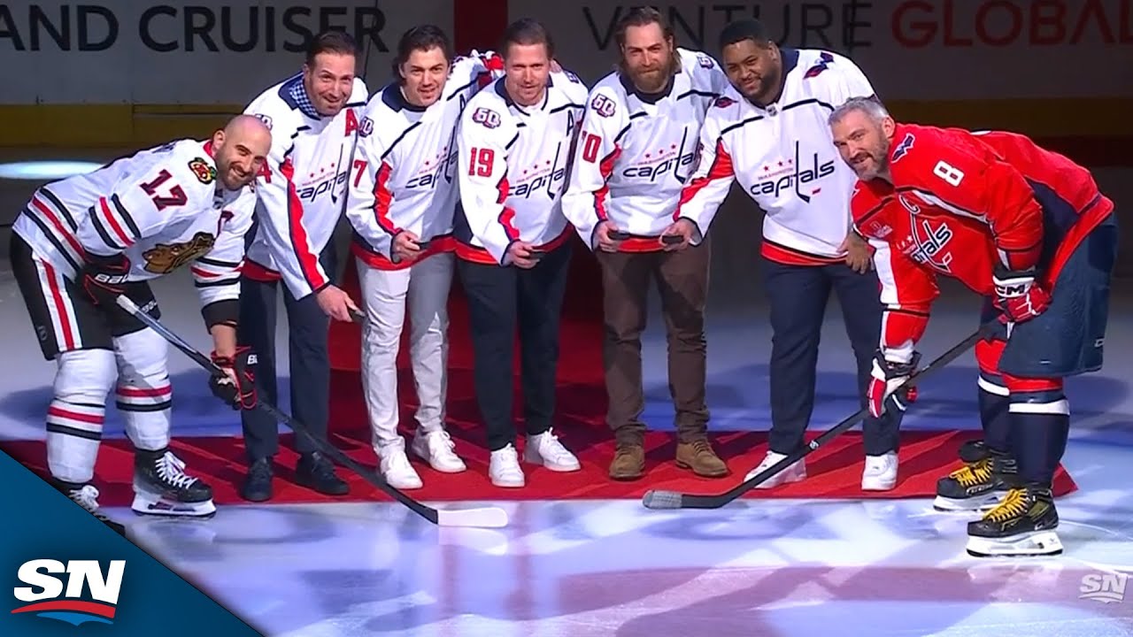 Washington Capitals Special Pre-Game Puck Drop Ceremony