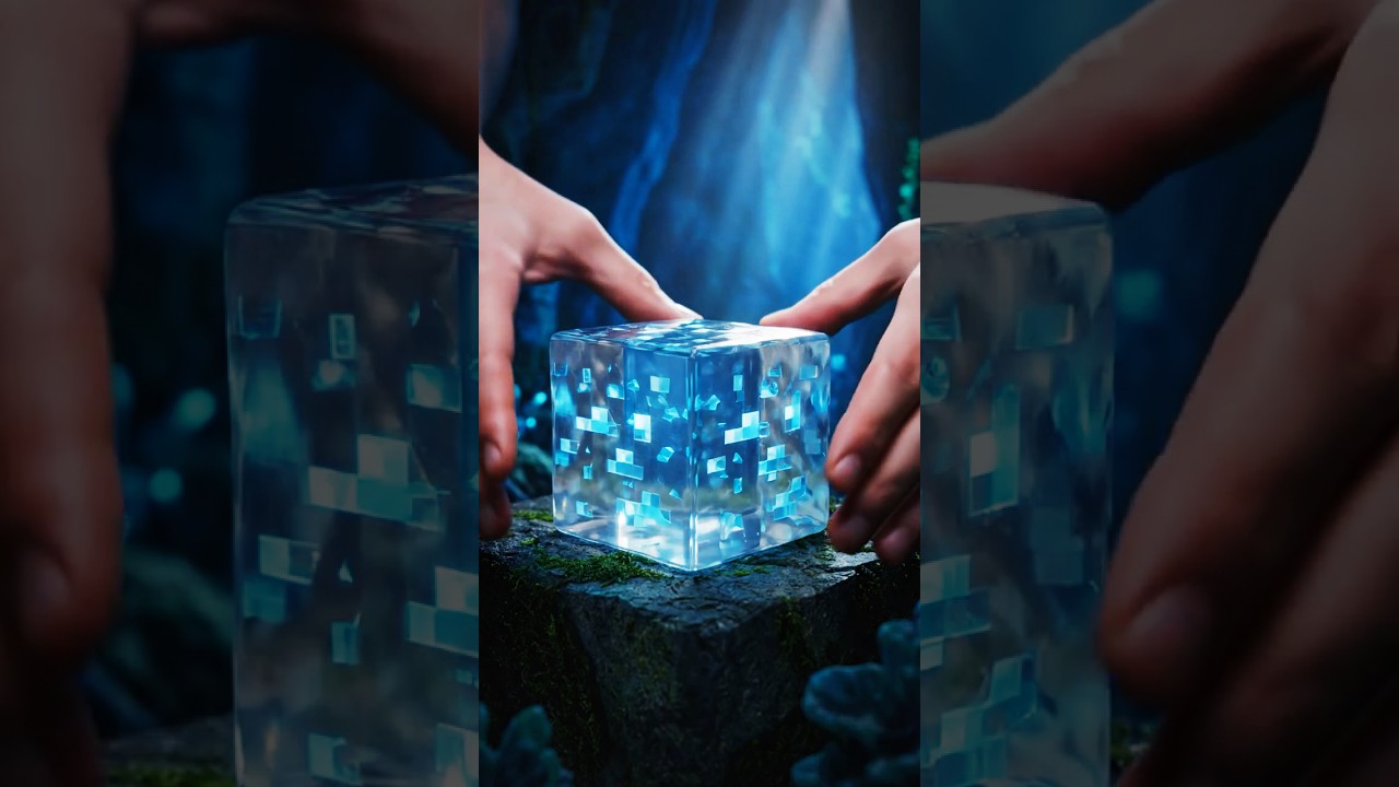 What if Diamond Block in Minecraft was actually SLIME?! 💎😱