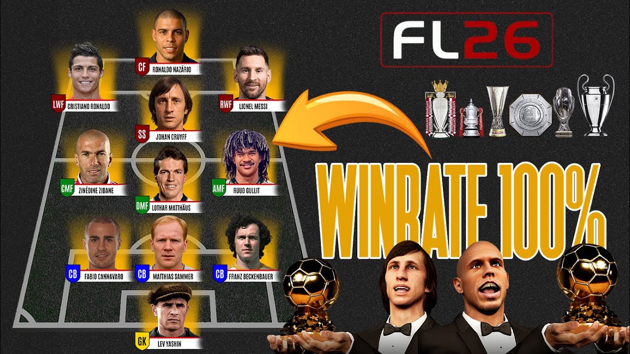 KETIKA 11 PEMAIN PERAIH BALLON D'OR DI JADIKAN SETIM APAKAH AKAN OP - FOOTBALL LIFE 26 MASTER LIGA