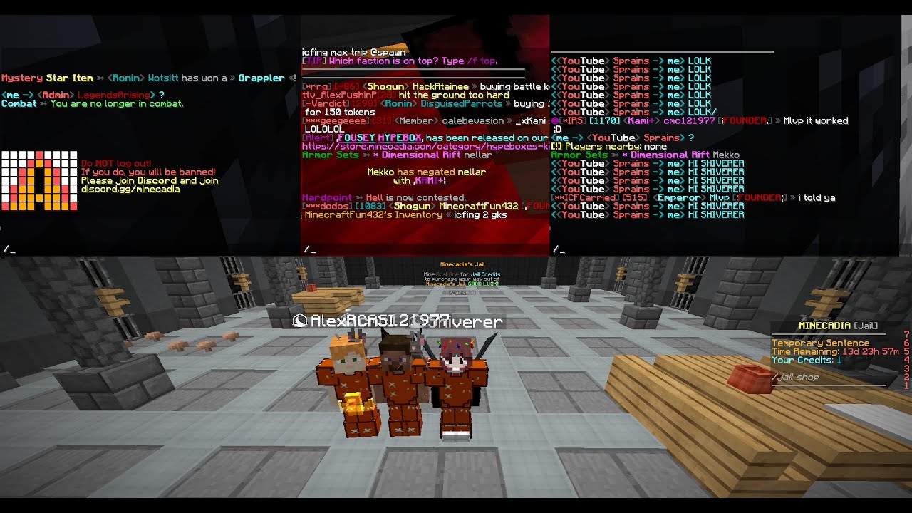 Minecadia Kitmap Kodai Montage #1 Abusing Founder pet🥱🥱👑