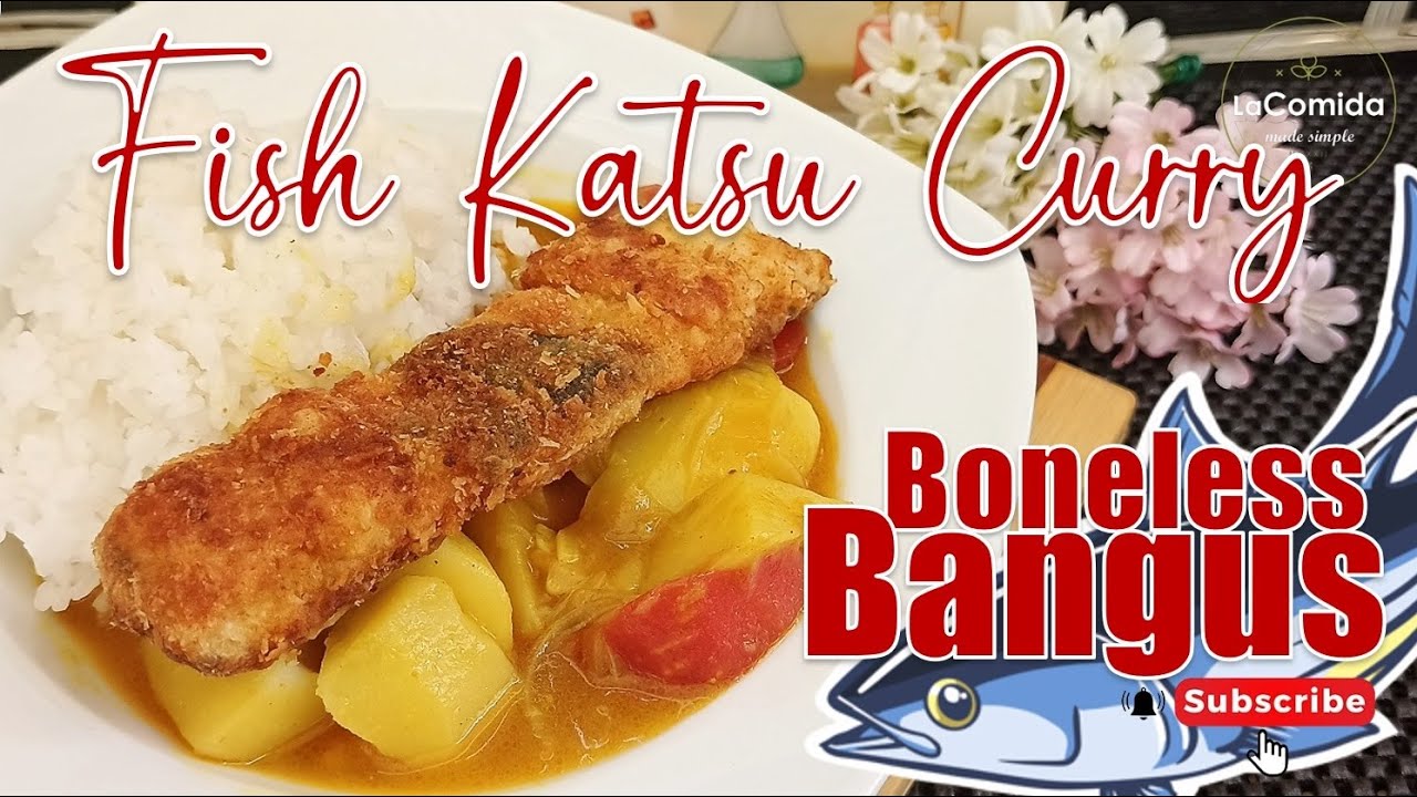 JAPANESE-STYLE FISH KATSU CURRY! BONELESS BANGUS KATSU CURRY!