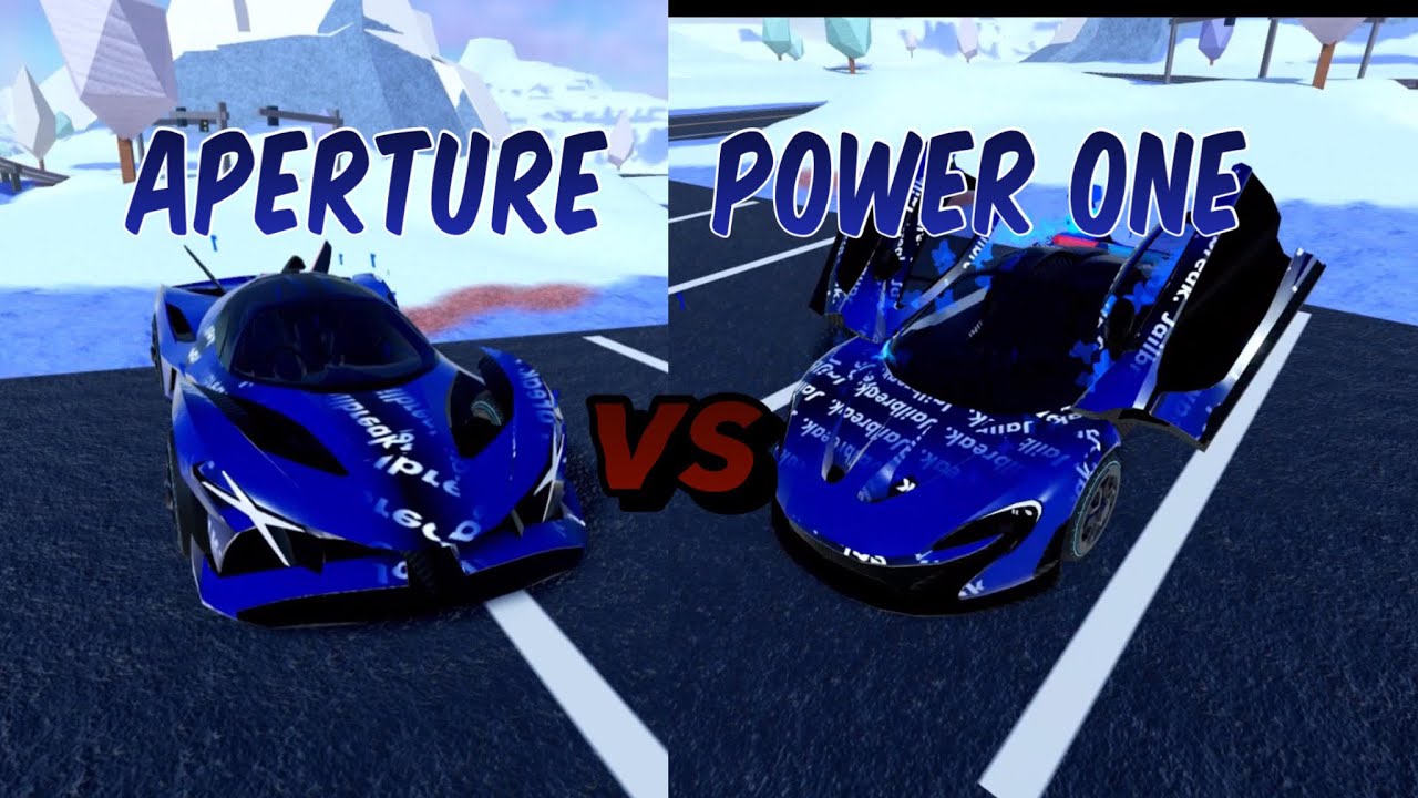 APERTURE vs POWER ONE (Roblox Jailbreak)