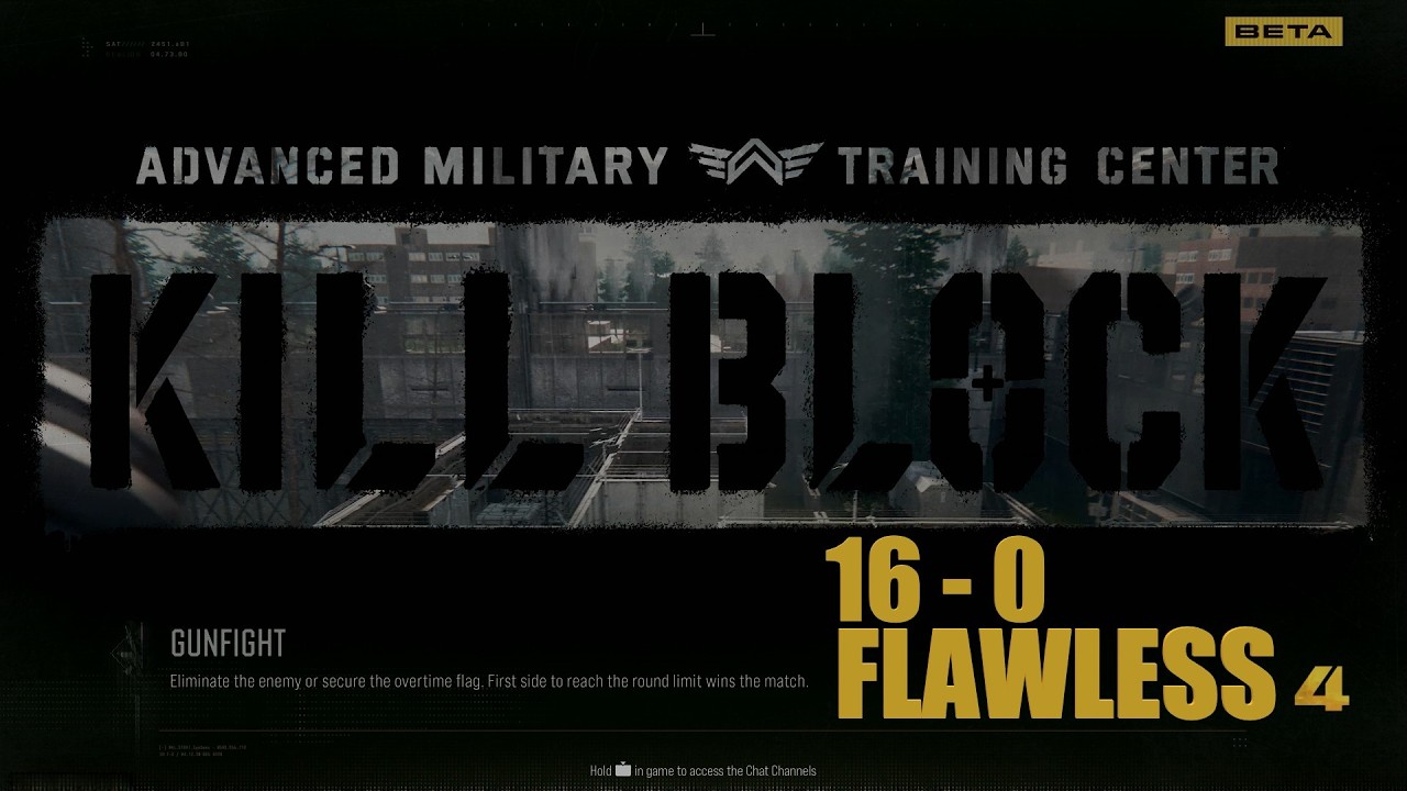 ROUND 1 ACE ANYONE!? | 16 - 0 Gameplay | Kill Block - Gunfight | MW4 Beta