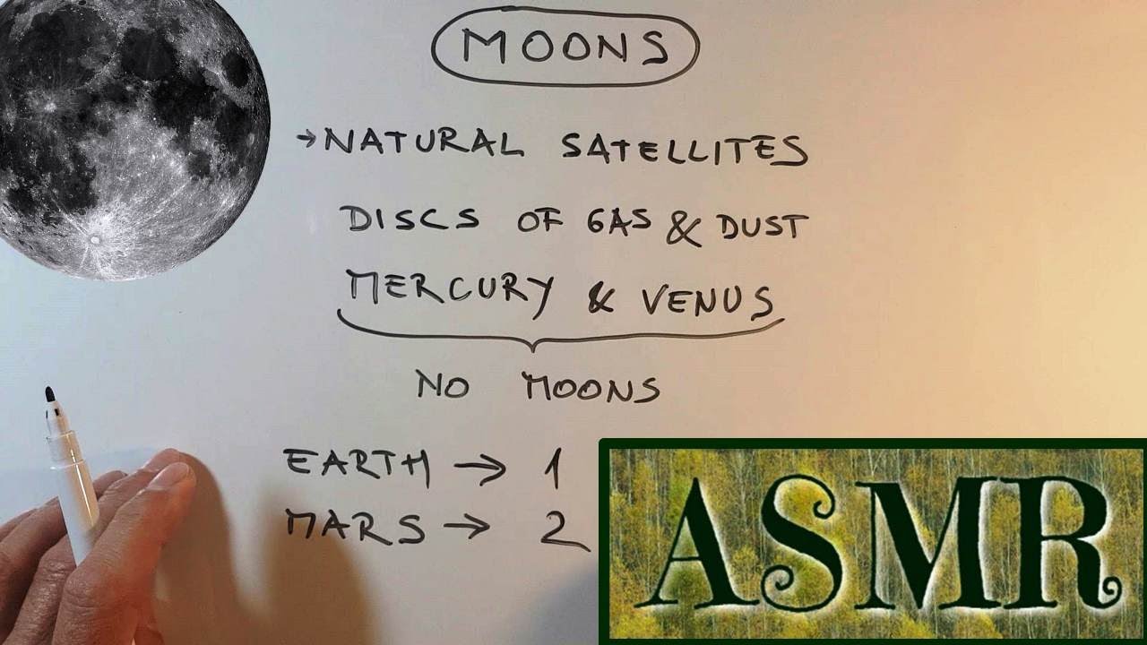 ASMR - Interesting Facts About the Moon 🌍🌙🌜🌑