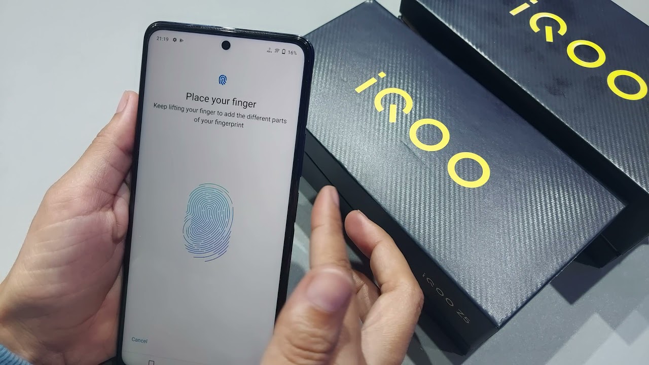 How to set fingerprint lock in iqoo z5,z7 | fingerprint | iqoo z5 me fingerprint lock kaise set kare
