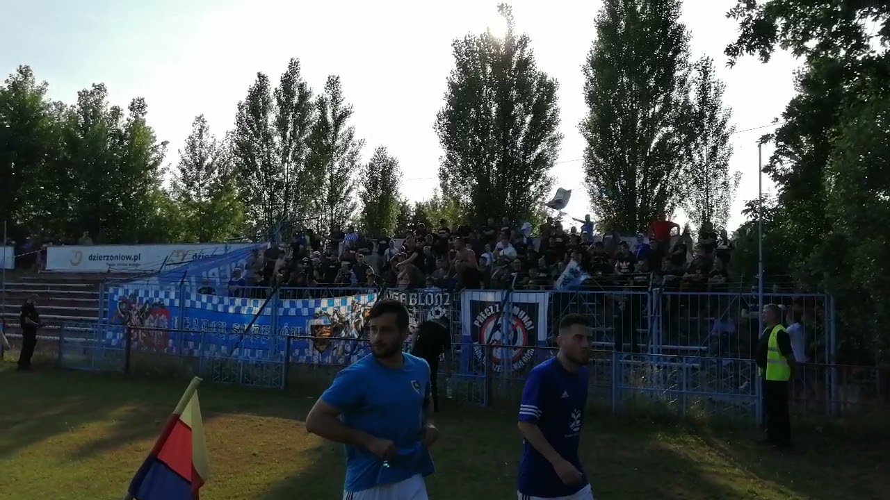 "Władcy Sudetów" - kibice Karkonosze Jelenia Góra w Dzierżoniowie 28.06.2021r